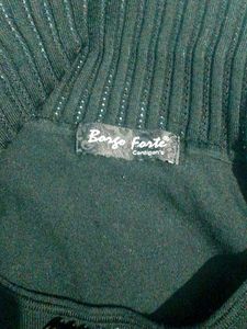 Elegant Black Knit Cardigan