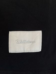 Black &#39;We11done&#39; Bear Tee