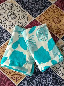 Cotton Floral Pillow Cover Set