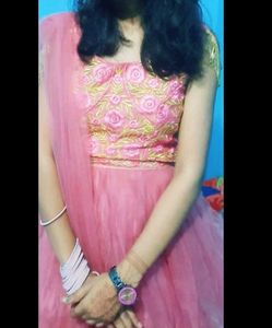 Pink Embellished Lehenga Choli