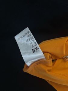H&amp;M V SHAPED EMBELLISHED SHIMMER BIKINI TOP