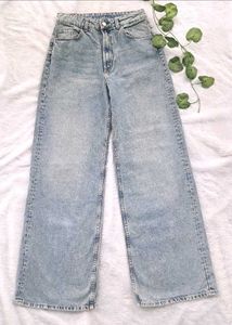 H&M Wide Leg Jeans