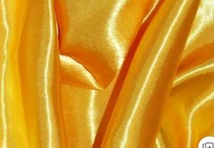 Yellow Fabric Material 5 mtr