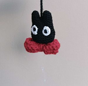 Crochet Kitty Bag Charm 🧶✨