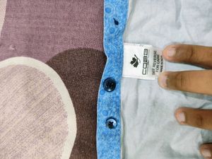 Cobb Blue Patterned Shirt