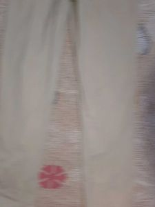 Beige Straight Leg Pants