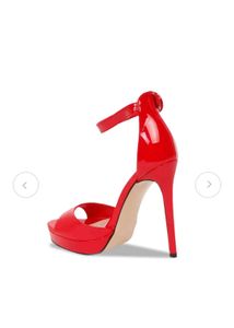 Red Platform Heels