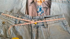 Light Wash Wide Leg Jeans