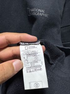 National Geographic Black Crewneck Sweatshirt