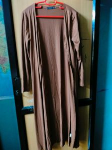 Bodycon Dress With Overcoat