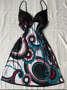 One String Backless Tie Long Dress