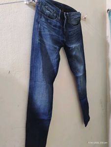 Classic Blue Denim Jeans – Size 30