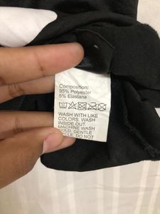 Shein Black Slee Top