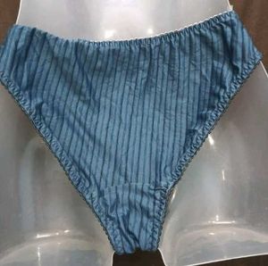 Blue Floral Lace Panties 💚