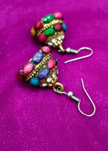 Anarkali In Purple Colour