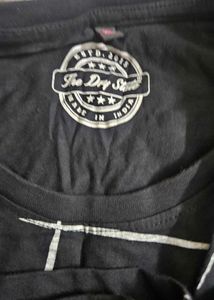 Black Printed tshirt