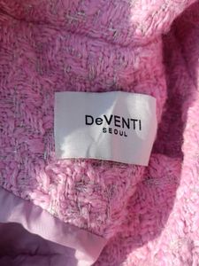 Pink Tweed Double-Breasted Coat 💕