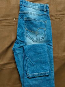 Distressed Denim Jeans