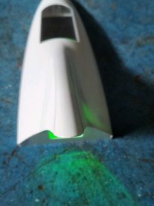 White Car Antenna Cover