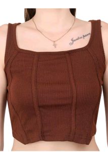 Brown Tank Top