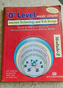 NIELIT/ DOEACC O LEVEL BOOKS