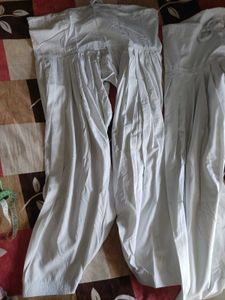 White School Wear Salwar