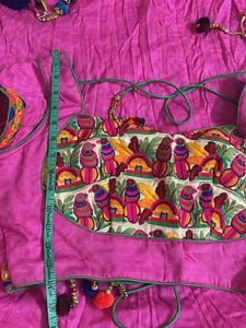 Pink Ghaghra Choli