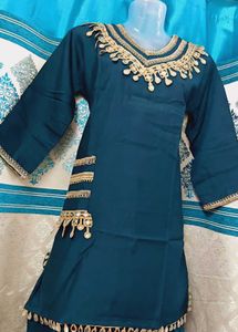 Wine Cord Set With Tulip Pant