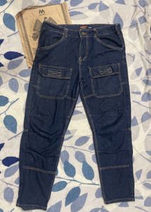 Cargo Denim Jeans