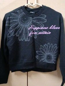 zudio black sweatshirt
