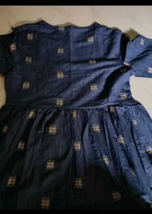 Elegant Blue Printed Kurta
