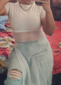 White Stud Kurti