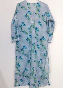 CHIKANKARI EMBROIDERED KURTA