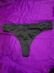 Black  Thong
