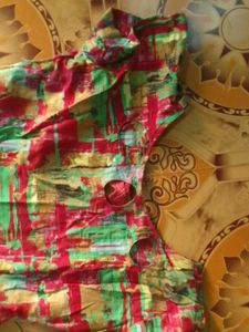 Colorful Patterned Dress