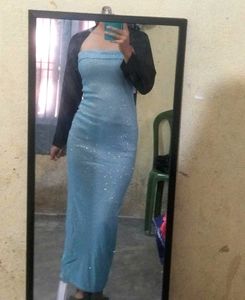 Shimmer Tube Dress
