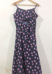 Floral Sleeveless Frock