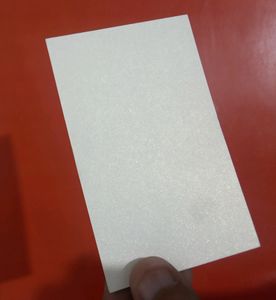 100 Thankyou Cards Premium Quality Pearl White Edition