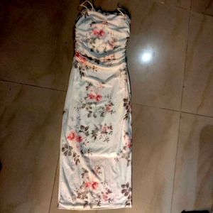 Floral Print Slip Dress