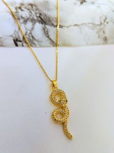 Snake Pendant Necklace new and unused