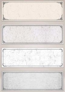Vintage Floral Bookmarks - Set of 4