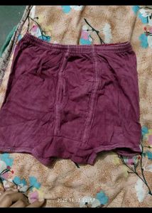 Men's Burgundy Innerwear