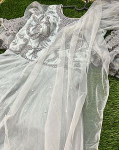 Blue Party Wear Gown
