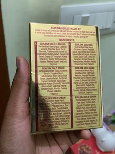 Schloka Gold Facial Kit