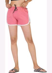 Pink casual shorts