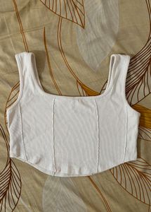 Corset Style Crop Top
