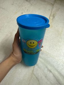 🆕 Blue Plastic Water Bottle