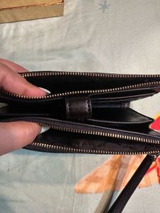 Auth NWT Michael Kors Adele Pebbled Leather Wallet