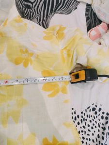 Floral Top - Yellow Just Used Once