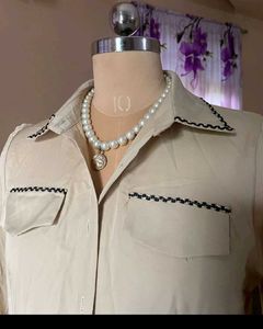 Pleated Shirt Dress